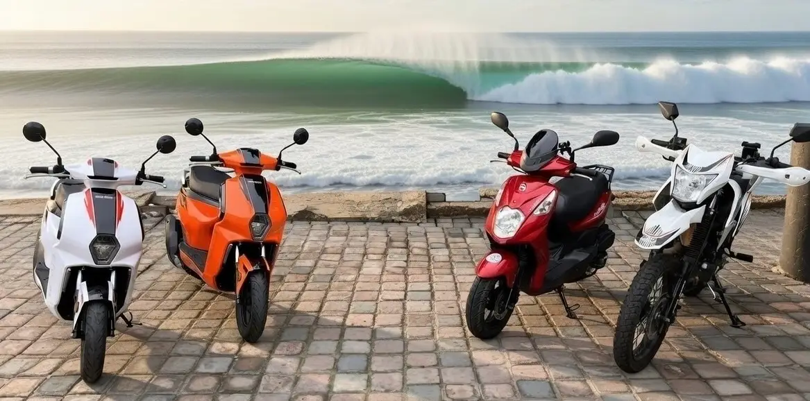The jBay Scooter Rentals fleet